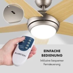 Bolero 2-in-1-Deckenventilator Leuchte 55W 10212m³/h Fernbedienung 12 Bolero 2-in-1-Deckenventilator Leuchte 55W 10212m³/h Fernbedienung -Angebote Küchenmaschinen Store 10028291 de 0003 logo