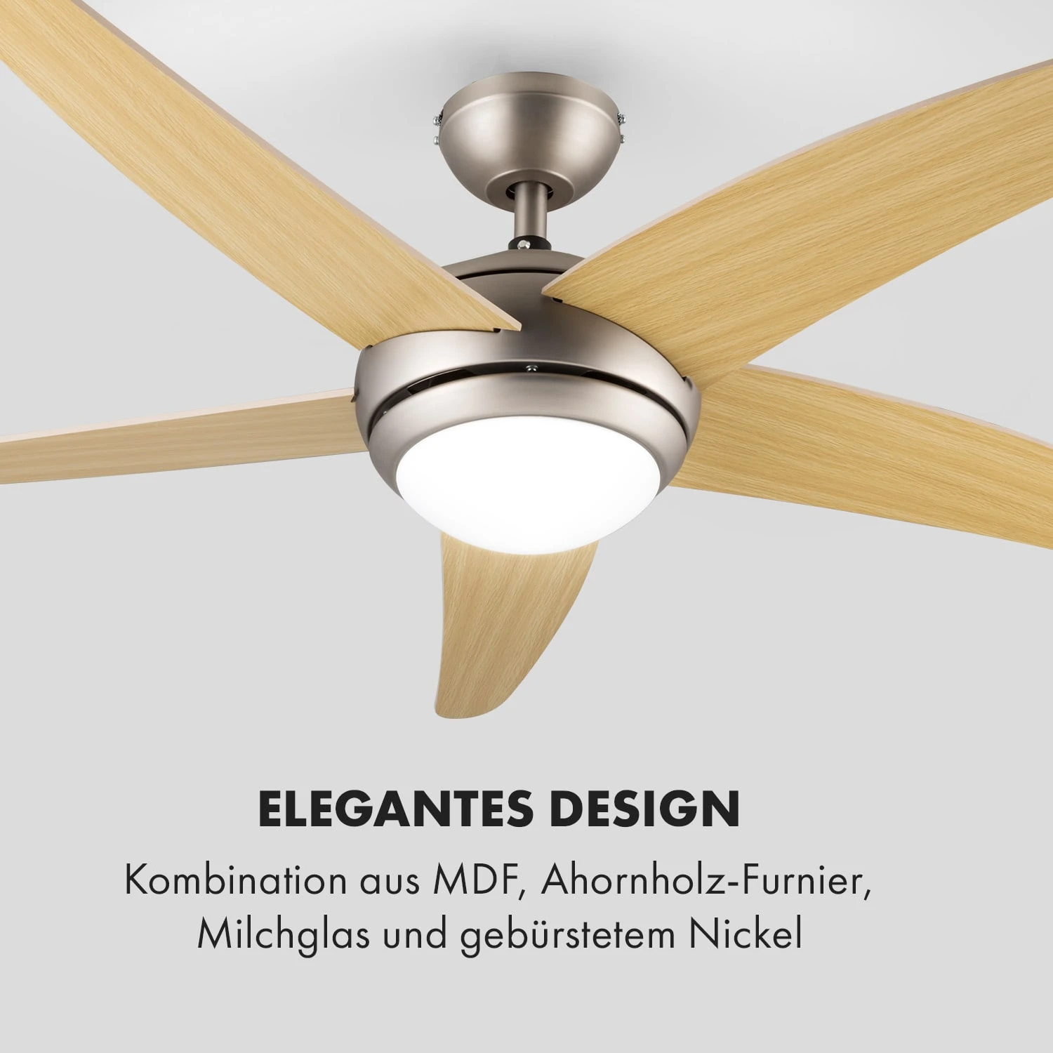 Bolero 2-in-1-Deckenventilator Leuchte 55W 10212m³/h Fernbedienung 8 Bolero 2-in-1-Deckenventilator Leuchte 55W 10212m³/h Fernbedienung – Bild 6