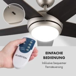 Bolero 2-in-1-Deckenventilator Leuchte 55W 10212 M³/h Fernbedienung -Angebote Küchenmaschinen Store 10028292 de 0003 logo