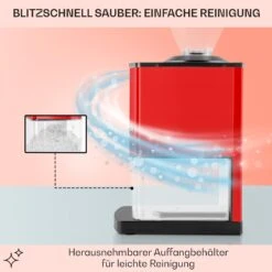 Icebreaker Ice Crusher 15kg/h 3,5 Liter Eisbehälter Edelstahl Rot -Angebote Küchenmaschinen Store 10028938 de 0005 usp