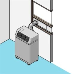 Fensterabdichtung Pure Blizzard Klimageräte Variable Länge 67 - 131 Cm -Angebote Küchenmaschinen Store 10029318 yy 0007 ambient Klarstein Fensterabdichtung Schiebefenster