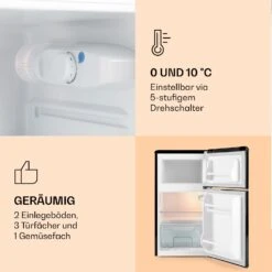 Monroe Kühl- & Gefrierkombination 61/24 Liter 0 - 10 °C 70 Watt -Angebote Küchenmaschinen Store 10029331 de 0004 logo