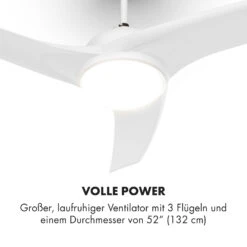 Figo 2-in-1-Deckenventilator Lampe Ø132cm 10.039m³/h Fernbedienung -Angebote Küchenmaschinen Store 10029345 de 0003 logo