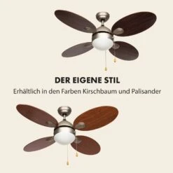 Valderama Deckenventilator & Lampe Ø 42" (107 Cm ) 7480 M³/h 55 DB -Angebote Küchenmaschinen Store 10029347 de 0007 logo