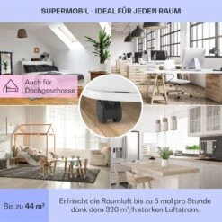 New Breeze 9 Mobile Klimaanlage 4-in-1 9.000 BTU / 2,6 KW Mobil Timer -Angebote Küchenmaschinen Store 10029704 de 0005 usp