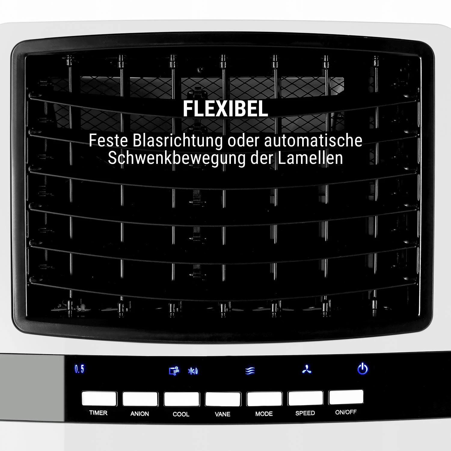 Baltic Blue 3-in-1 Luftkühler 360 M³/h 65 W 6 Ltr Fernbedienung Mobil 9 Baltic Blue 3-in-1 Luftkühler 360 M³/h 65 W 6 Ltr Fernbedienung Mobil – Bild 7