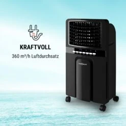 Baltic Black 3-in-1 Luftkühler 360 M³/h 65 W 6 Ltr Fernbedienung Mobil 13 Baltic Black 3-in-1 Luftkühler 360 M³/h 65 W 6 Ltr Fernbedienung Mobil -Angebote Küchenmaschinen Store 10029738 de 0003 logo