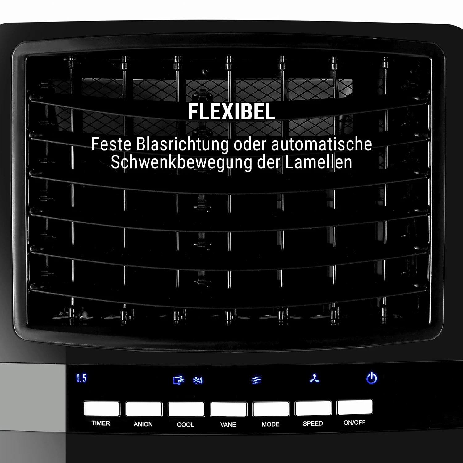 Baltic Black 3-in-1 Luftkühler 360 M³/h 65 W 6 Ltr Fernbedienung Mobil 9 Baltic Black 3-in-1 Luftkühler 360 M³/h 65 W 6 Ltr Fernbedienung Mobil – Bild 7