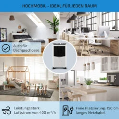 MCH-2 V2 3-in-1 Luftkühler 360 M³/h 65 Watt 7 Ltr Fernbedienung Mobil 14 MCH-2 V2 3-in-1 Luftkühler 360 M³/h 65 Watt 7 Ltr Fernbedienung Mobil -Angebote Küchenmaschinen Store 10029741 de 0005 usp