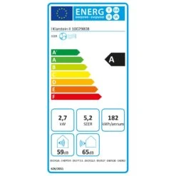 Frostik Fenster-Klimagerät 9.000 BTU/2,7 KW EEC A Fernbedienung -Angebote Küchenmaschinen Store 10029808 energy label