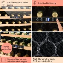 Vinsider 24 Built-In Uno Einbau-Weinkühlschrank 24 Flaschen 57 Liter -Angebote Küchenmaschinen Store 10029819 DE 0005 usp