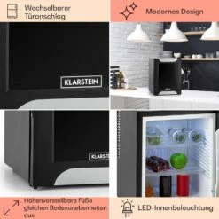 Happy Hour 33 Minibar 33L 5-15°C EEK G 25dB LED-Licht -Angebote Küchenmaschinen Store 10030510 DE 0005 usp