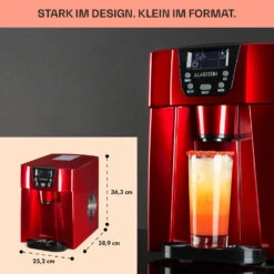 Ice Volcano 2G Eismaschine LED 12kg Je 24h 2l 6-12min Rot -Angebote Küchenmaschinen Store 10030849 DE 0006 usp