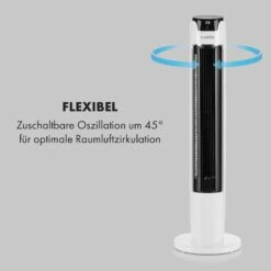 Empire State Turmventilator 37 W Luftdurchsatz: 2200 M³/h Oszillation 12 Empire State Turmventilator 37 W Luftdurchsatz: 2200 M³/h Oszillation -Angebote Küchenmaschinen Store 10030980 de 0003 logo