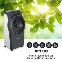 Kingcool 4-in-1 Luftkühler 2340 M³/h 95 W 8 Ltr Mobil Fernbedienung 15 Kingcool 4-in-1 Luftkühler 2340 M³/h 95 W 8 Ltr Mobil Fernbedienung -Angebote Küchenmaschinen Store 10031342 de 0006 usp
