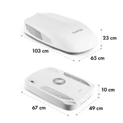 Klimamobil Wohnwagen-Klimaanlage RV-Air-Conditioner Heizung 16-30 °C -Angebote Küchenmaschinen Store 10031436 yy 0008 dimensions