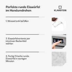 Metropolitan Eiswürfelmaschine 12kg/24h Digitales Display -Angebote Küchenmaschinen Store 10031881 de 0004 usp