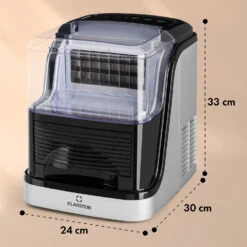 Kristall Eiswürfelmaschine Kristalleis 2 Größen 2,5l Wassertank -Angebote Küchenmaschinen Store 10031891 yy 0011 dimensions