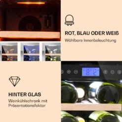 Vinovilla 17 Built-In Duo Weinkühlschrank 2 Zonen 53l 17 Fl. Glastür -Angebote Küchenmaschinen Store 10032030 de 0003 logo