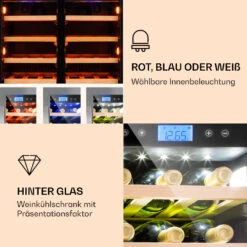 Vinovilla 42 Twin Built-In Duo Weinkühlschrank 2 Zonen 126l 42 Fl Glas -Angebote Küchenmaschinen Store 10032032 de 0003 logo