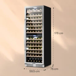 Vinovilla Grande 165 Built-in Duo Weinkühlschrank 425l 165Fl. Glastür -Angebote Küchenmaschinen Store 10032034 yy 0007 logo