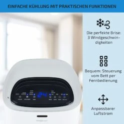 Coolster 4-in-1-Luftkühler 320 M³/h 60 W 4 Ltr Fernbedienung Mobil 13 Coolster 4-in-1-Luftkühler 320 M³/h 60 W 4 Ltr Fernbedienung Mobil -Angebote Küchenmaschinen Store 10032347 de 0004 usp