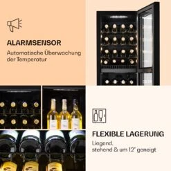 Shiraz 39 Duo Weinkühlschrank 2 Zonen 105l 39 Flaschen -Angebote Küchenmaschinen Store 10032661 de 0006 logo