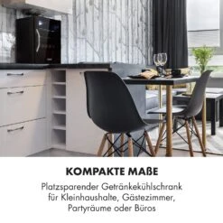 Beersafe XL Onyx Kühlschrank 60 Liter 4 Böden Panoramaglastür -Angebote Küchenmaschinen Store 10032871 de 0002 logo