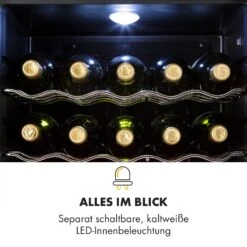 Beersafe XL Onyx Kühlschrank 60 Liter 4 Böden Panoramaglastür -Angebote Küchenmaschinen Store 10032871 de 0006 logo