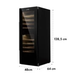 Barossa 77 Duo Weinkühlschrank 2 Zonen 191 L 77 Fl. Touch LED Schwarz -Angebote Küchenmaschinen Store 10032963 yy 0009 logo