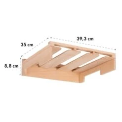 Barossa 77D Weinglas-Regal Zubehör Regalboden Für Weingläser Echtholz -Angebote Küchenmaschinen Store 10032964 yy 0005 logo Klarstein Barossa 77D Weinglas Regal