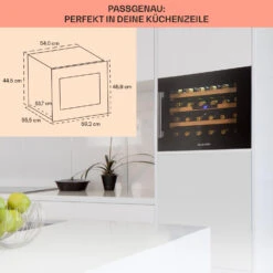 Vinsider 24 Built-In Uno Onyx Einbau-Weinkühlschrank 24 Flaschen 57 L 14 Vinsider 24 Built-In Uno Onyx Einbau-Weinkühlschrank 24 Flaschen 57 L -Angebote Küchenmaschinen Store 10032965 de 0005 usp