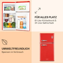 Irene Kühl- & Gefrierkombination 85 Liter Retro-Design 11 Irene Kühl- & Gefrierkombination 85 Liter Retro-Design -Angebote Küchenmaschinen Store 10032980 de 0004 logo