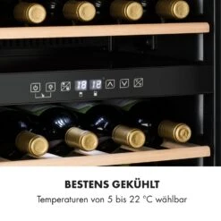 Vinamour 29 Duo Weinkühlschrank 2 Zonen 80L/29 Flaschen 5-22°C Touch -Angebote Küchenmaschinen Store 10033083 de 0005 logo