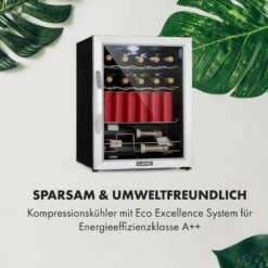 Beersafe XL Mix It Edition Kühlschrank 60 Ltr 4 Böden Panoramaglastür -Angebote Küchenmaschinen Store 10033120 de 0006 logo