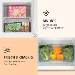 Audrey Kühl- & Gefrierkombination 97l/39l Retro-Look 2 Böden -Angebote Küchenmaschinen Store 10033193 de 0004 logo