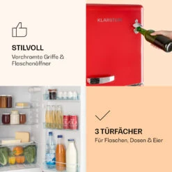 Audrey Kühl- & Gefrierkombination 97l/39l Retro-Look 2 Böden -Angebote Küchenmaschinen Store 10033193 de 0005 logo