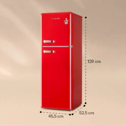 Audrey Kühl- & Gefrierkombination 97l/39l Retro-Look 2 Böden -Angebote Küchenmaschinen Store 10033193 yy 0007 logo