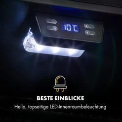 Beersafe 7XL Kühlschrank 242 Liter 5 Böden Panoramaglastür Edelstahl 17 Beersafe 7XL Kühlschrank 242 Liter 5 Böden Panoramaglastür Edelstahl -Angebote Küchenmaschinen Store 10033436 de 0008 logo