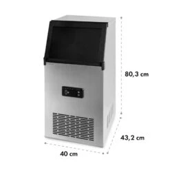 Glacial XL Profi-Eiswürfelmaschine 38kg/d 15l LED Edelstahl Schwarz 17 Glacial XL Profi-Eiswürfelmaschine 38kg/d 15l LED Edelstahl Schwarz -Angebote Küchenmaschinen Store 10033442 yy 0009 logo Klarstein Glacial XL Profi Eiswuerfelmaschine 15 L