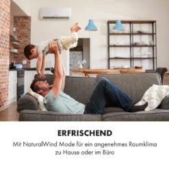 Windwaker Split-Klimaanlage 9.000 BTU/2,7 KW Luftdurchsatz 600m³/h -Angebote Küchenmaschinen Store 10033482 de 0007 logo