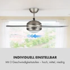 El Paso Deckenventilator & Lampe Ø 132 Cm 10.344 M³/h 180 U/min 49 DB -Angebote Küchenmaschinen Store 10033495 de 0005 logo