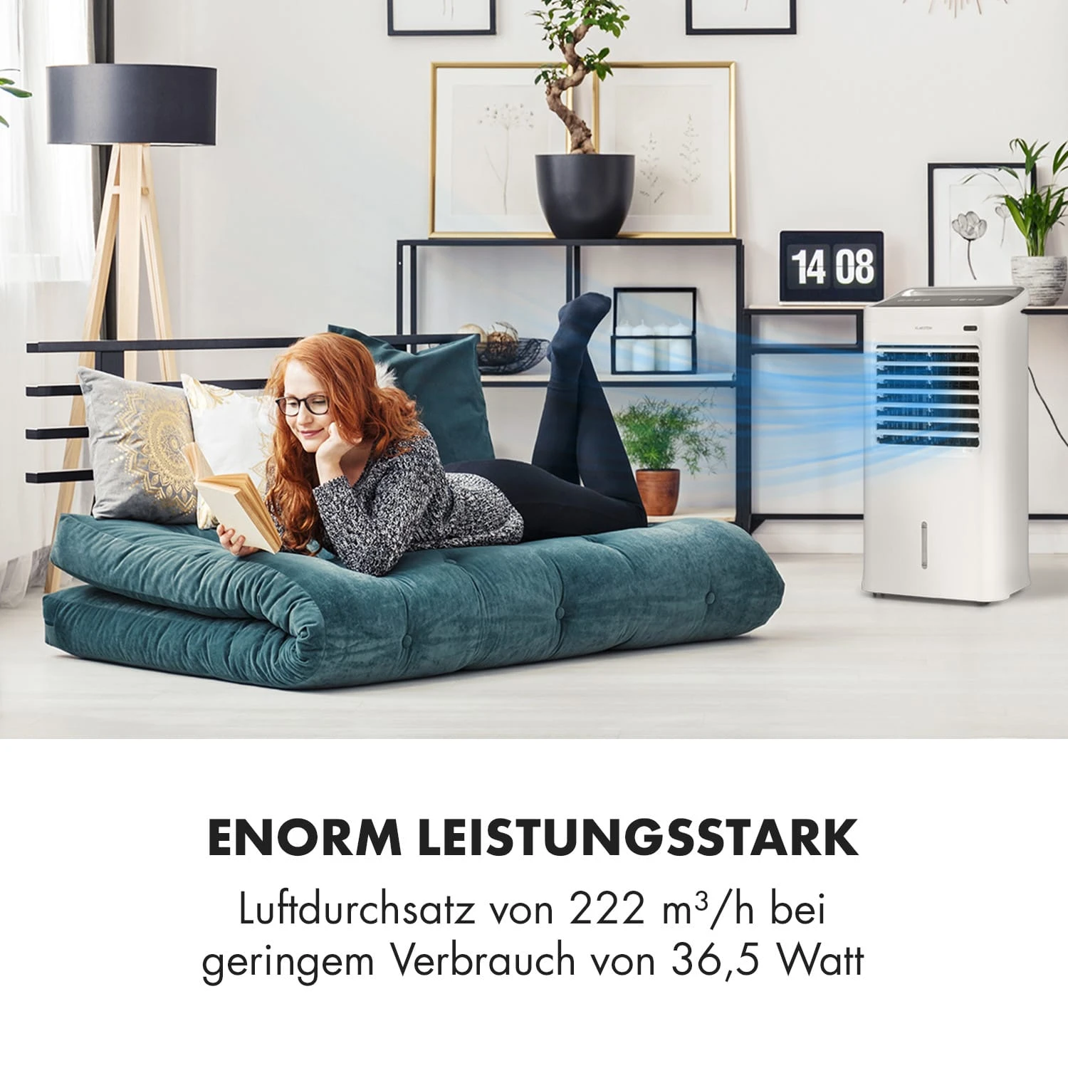 IceWind 4-in-1 Luftkühler Luftdurchsatz: 222 M³/h 36,5 Watt 6 IceWind 4-in-1 Luftkühler Luftdurchsatz: 222 M³/h 36,5 Watt – Bild 4