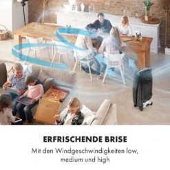 Rotator 4-in-1 Luftkühler 396 M³/h 110W 7 Ltr 360° Fernbedienung Mobil -Angebote Küchenmaschinen Store 10033542 de 0003 logo