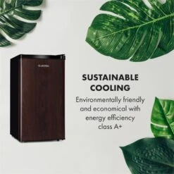 Feldberg Kühlschrank A+ 90 Liter MirageCool Concept Holzdesign Schwarz -Angebote Küchenmaschinen Store 10033594 uk 0003 logo Klarstein Feldberg Kuehlschrank Holzdesign schwarz
