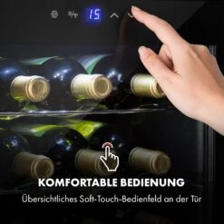 Shiraz 16 Uno Weinkühlschrank 42l Touch-Bedienfeld 131W 5-18°C -Angebote Küchenmaschinen Store 10033622 de 0006 logo