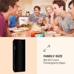 BigBoy Kühlschrank 337l Crisper 6 Ebenen Energieklasse Schwarz -Angebote Küchenmaschinen Store 10033680 de 0002 logo