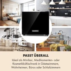 Frosty Mini-Kühlschrank EEC A Spiegelglastür 10 Liter Schwarz -Angebote Küchenmaschinen Store 10033836 de 0006 logo