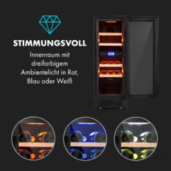 Vinovilla 17 Built-In Duo Weinkühlschrank 53l 17 Fl. 2 Zonen Glastür -Angebote Küchenmaschinen Store 10034154 de 0003 logo