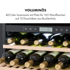 Vinovilla Grande 162 Built-in Duo Onyx Weinkühlschrank 425 Ltr 162 Fl. -Angebote Küchenmaschinen Store 10034157 de 0008 logo